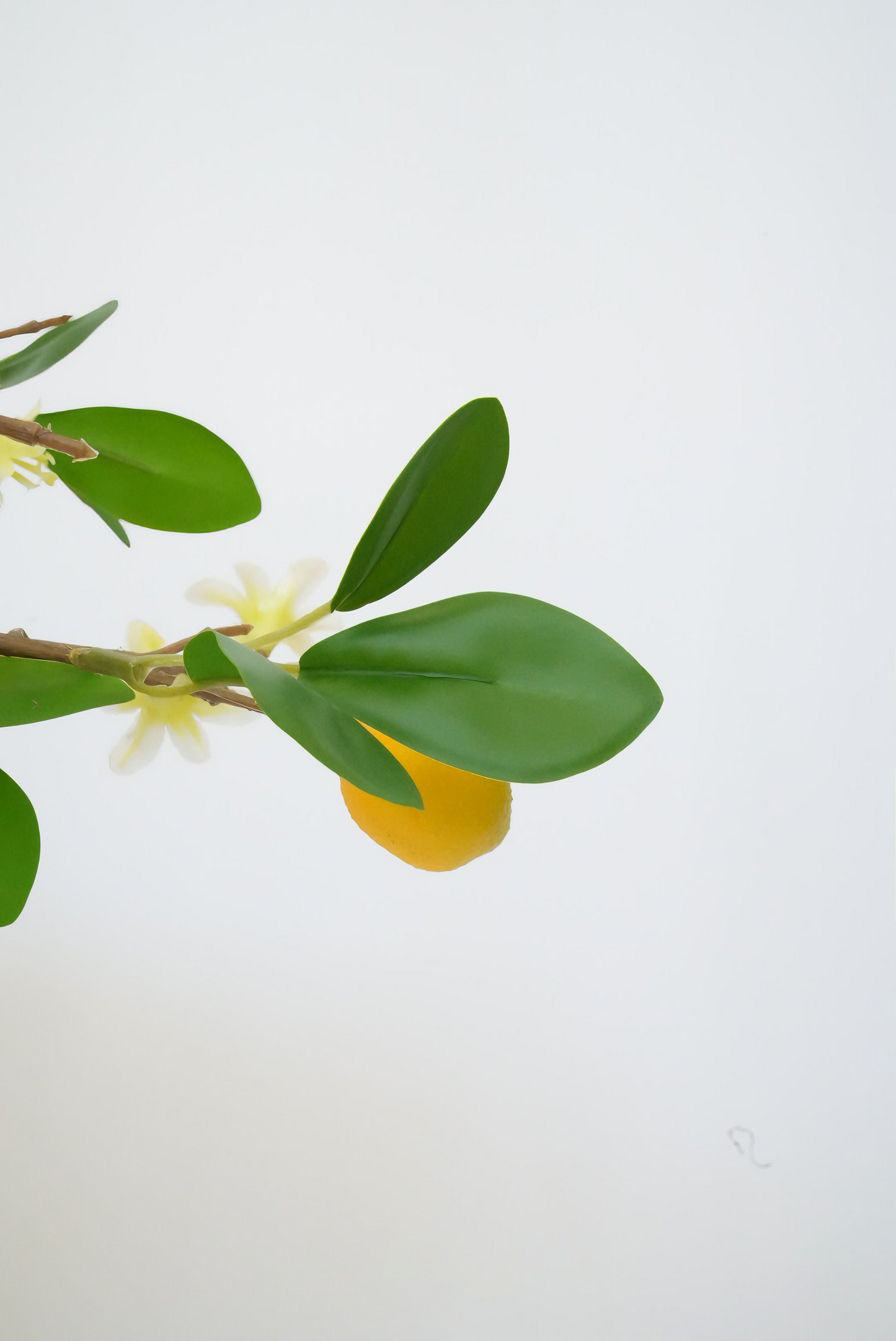 Artificial Lemons Stem | Faux Lemons Branch