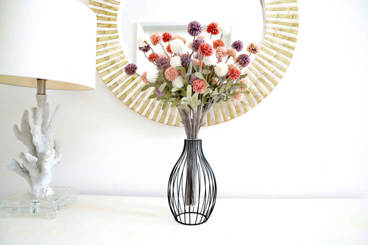 5 Colors Artificial Dandelion | Ball Artificial Flower | Chrysanthemum