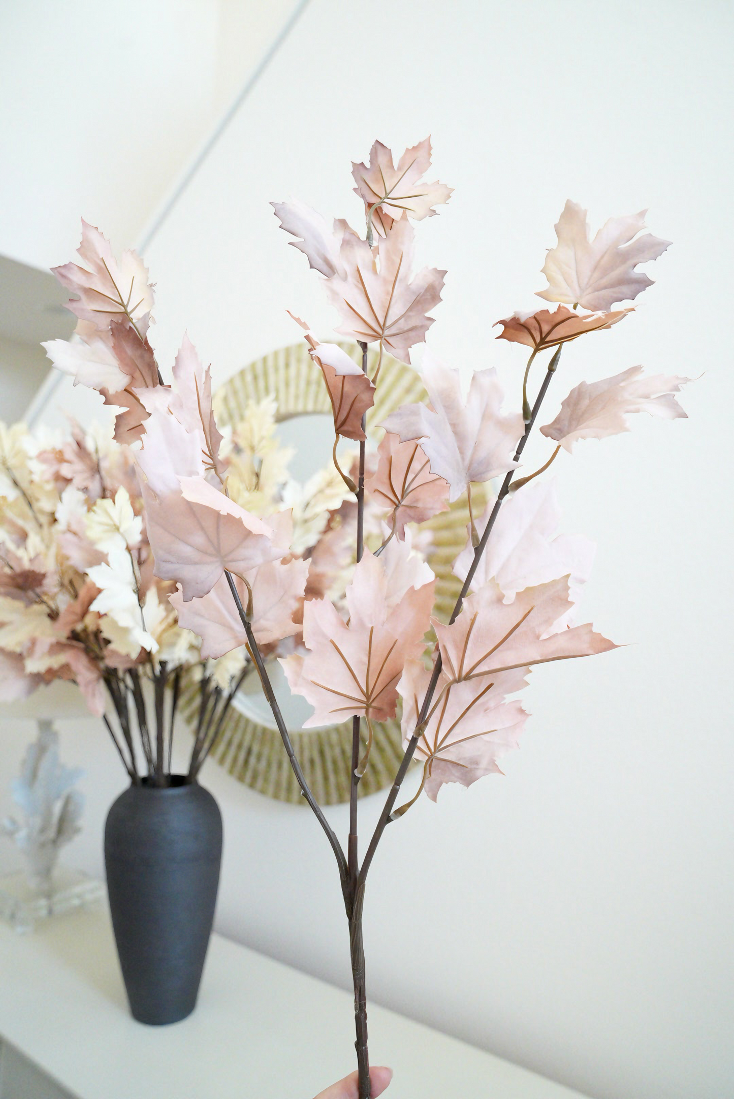 4 Colors Artificial Maple Branches | Artificial Maple Leaves