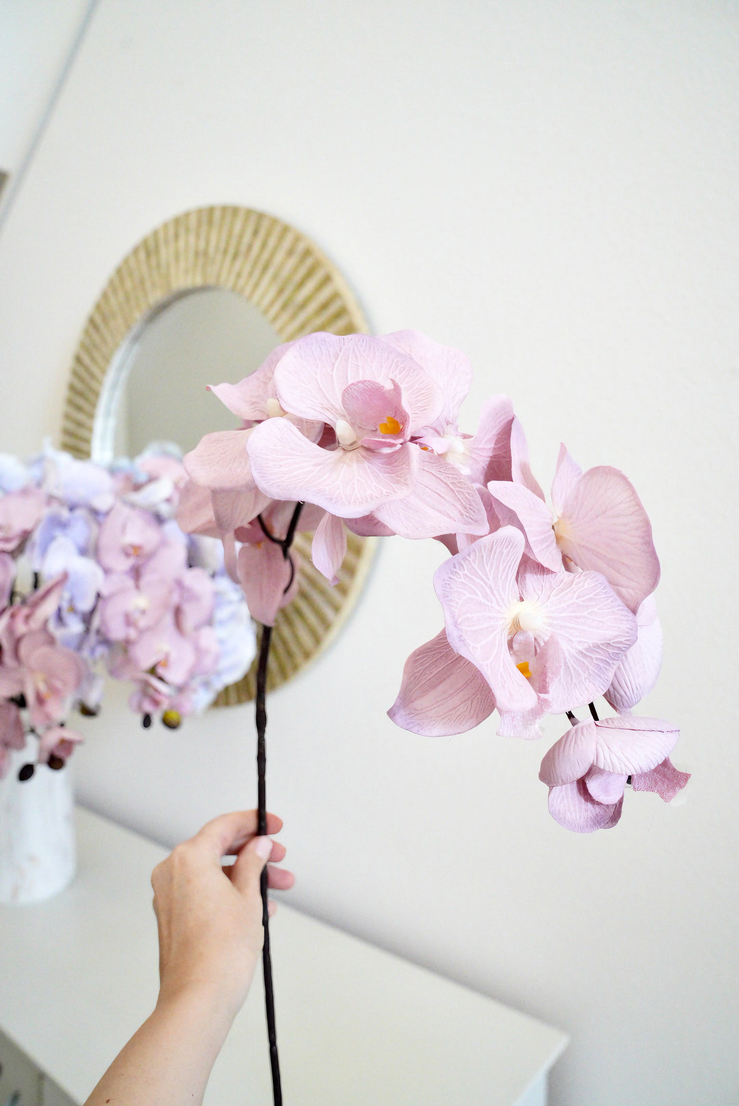 3 colors Artificial Orchid Stem | Faux Orchid