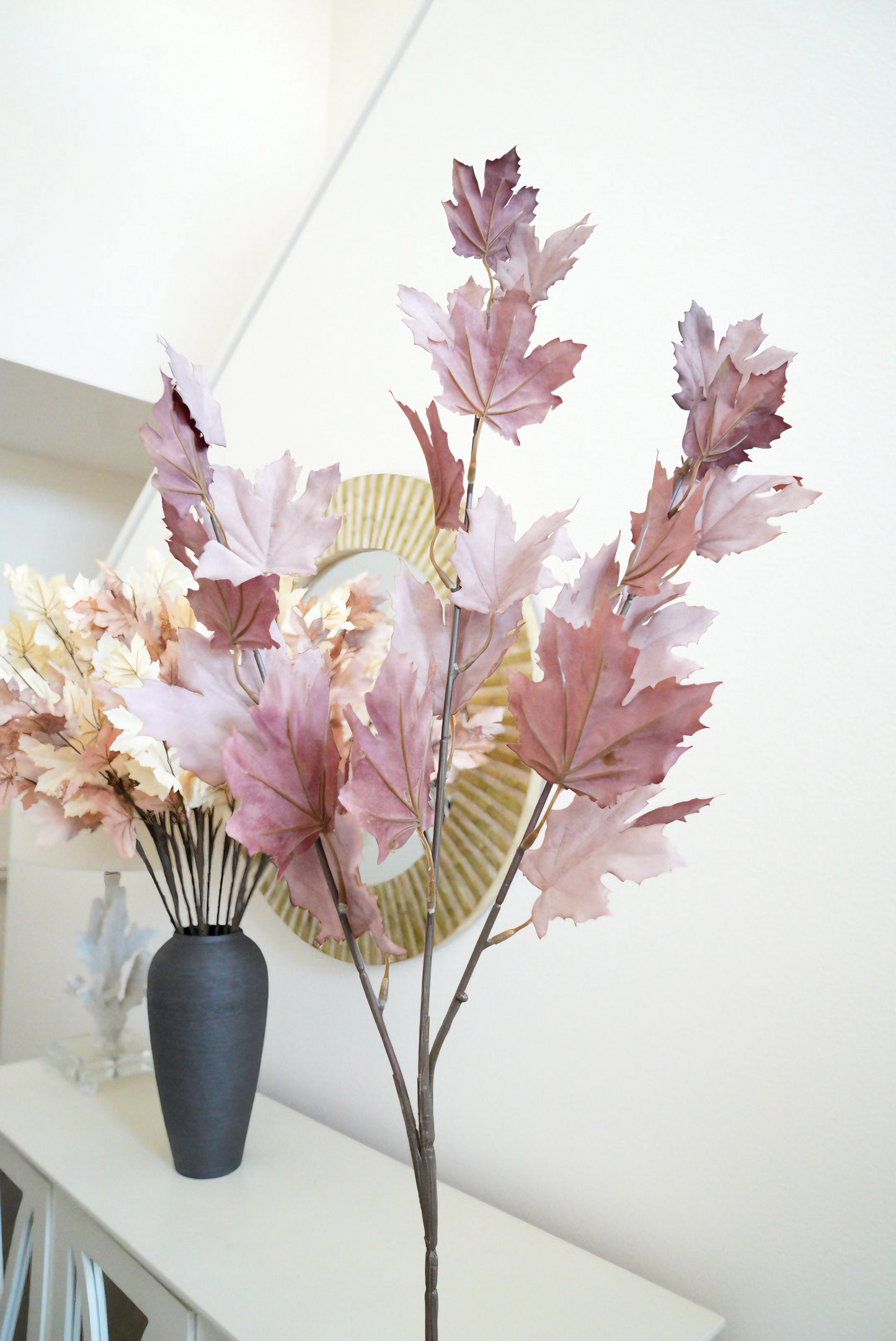 4 Colors Artificial Maple Branches | Artificial Maple Leaves
