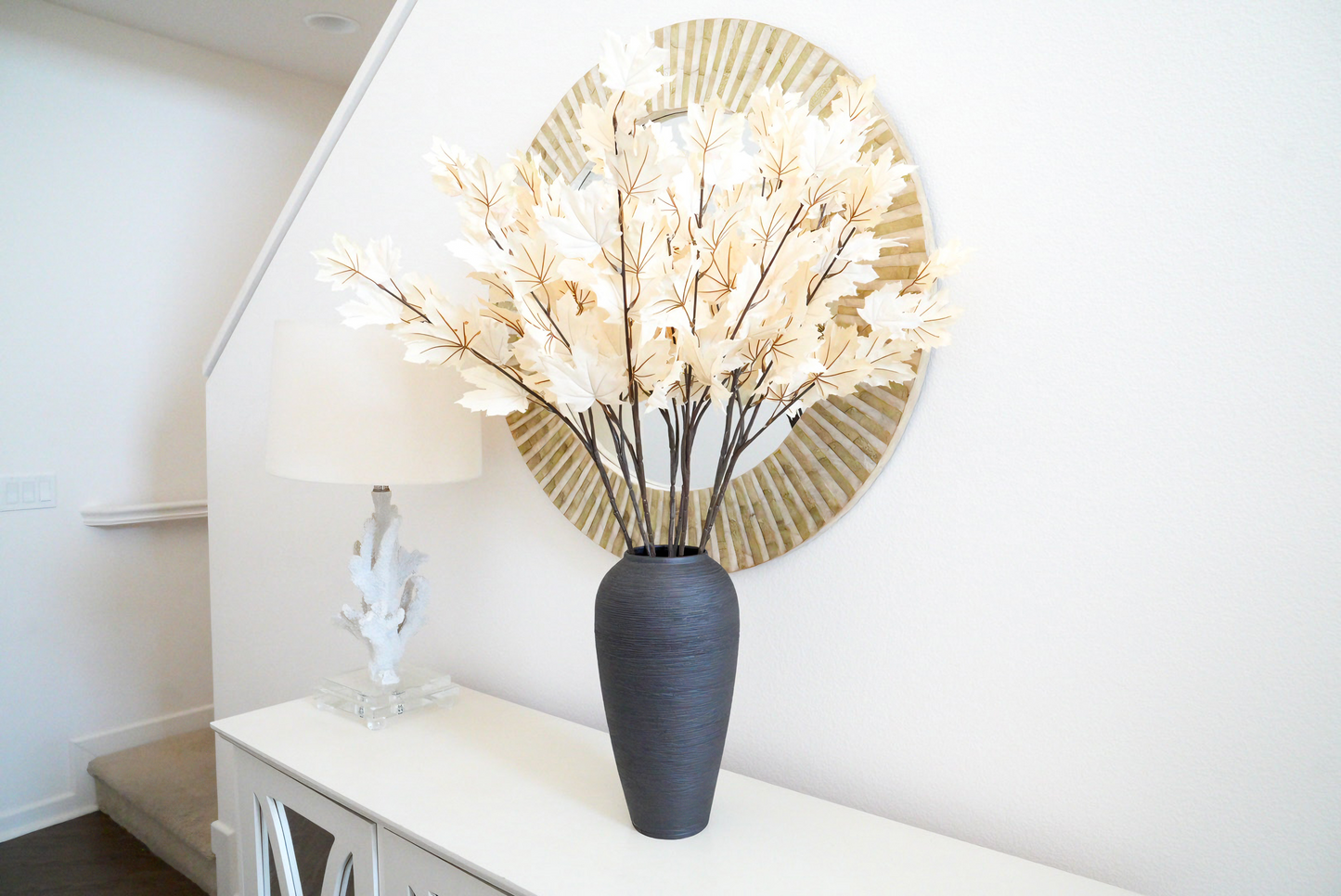 4 Colors Artificial Maple Branches | Artificial Maple Leaves