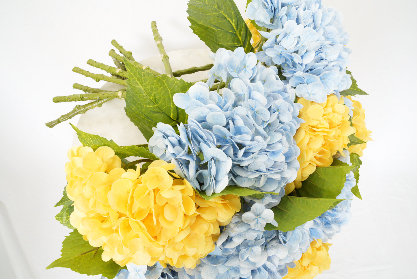 Artificial Real Touch Hydrangea | Artificial Flowers 20 inch Large Hydrangea