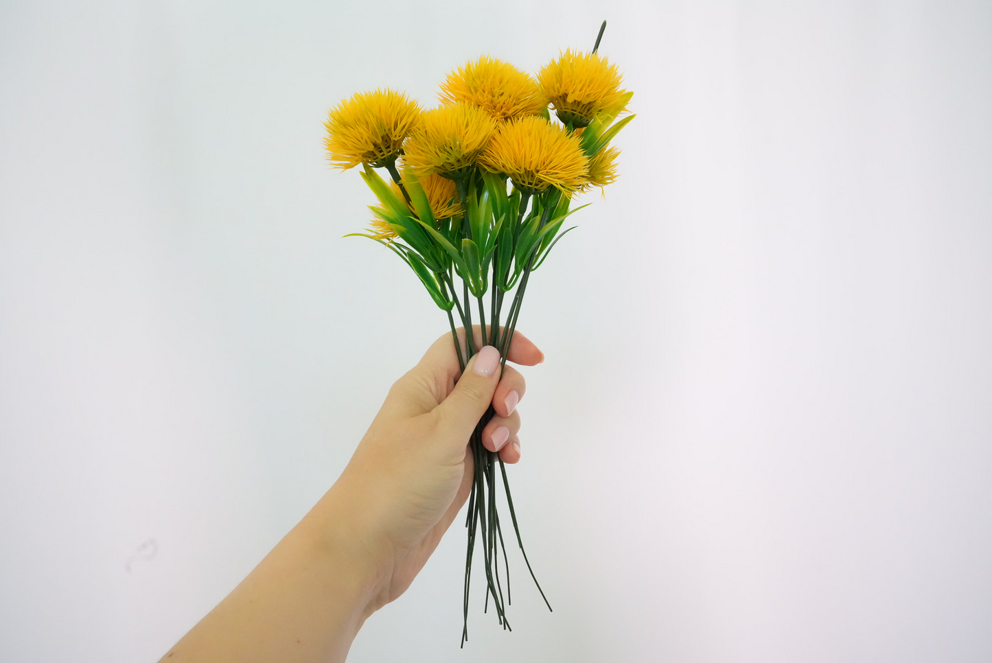 10pcs Yellow Artificial Dandelions